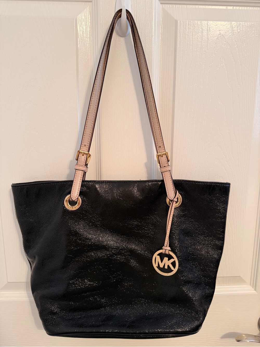 Michael Kors Black Patent Tote